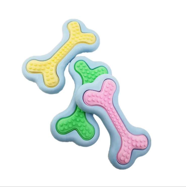 Durable dog chew toy bone teeth cleaning durable toys juguetes para mascotas Bone Chew Dog Pet