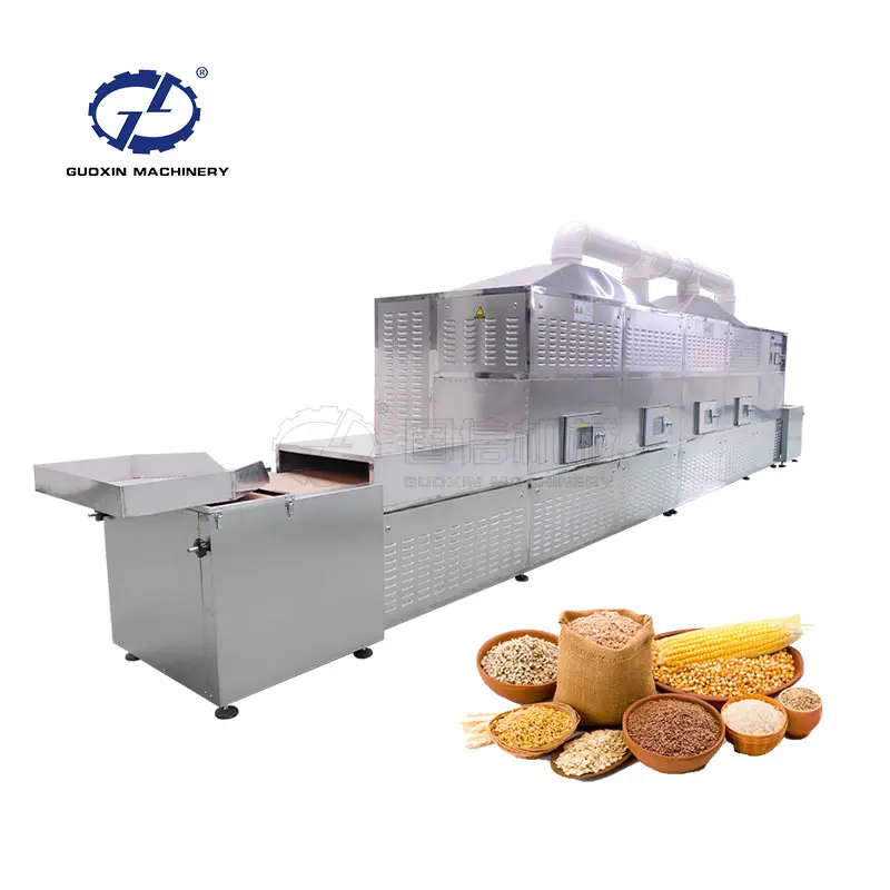 Guoxin microwave tenebrio mealworm insect molitor dryer drying sterilization machine