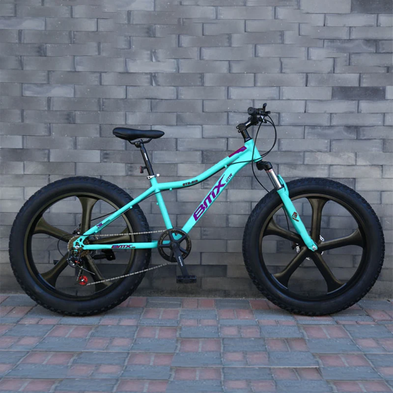 Popular Product 21 Speed BMX Bisicletas 24 29 talle m Gear Cycle Tyre 26x4.0 City Men Fat Mountain Bike Parts Snow Bicycle