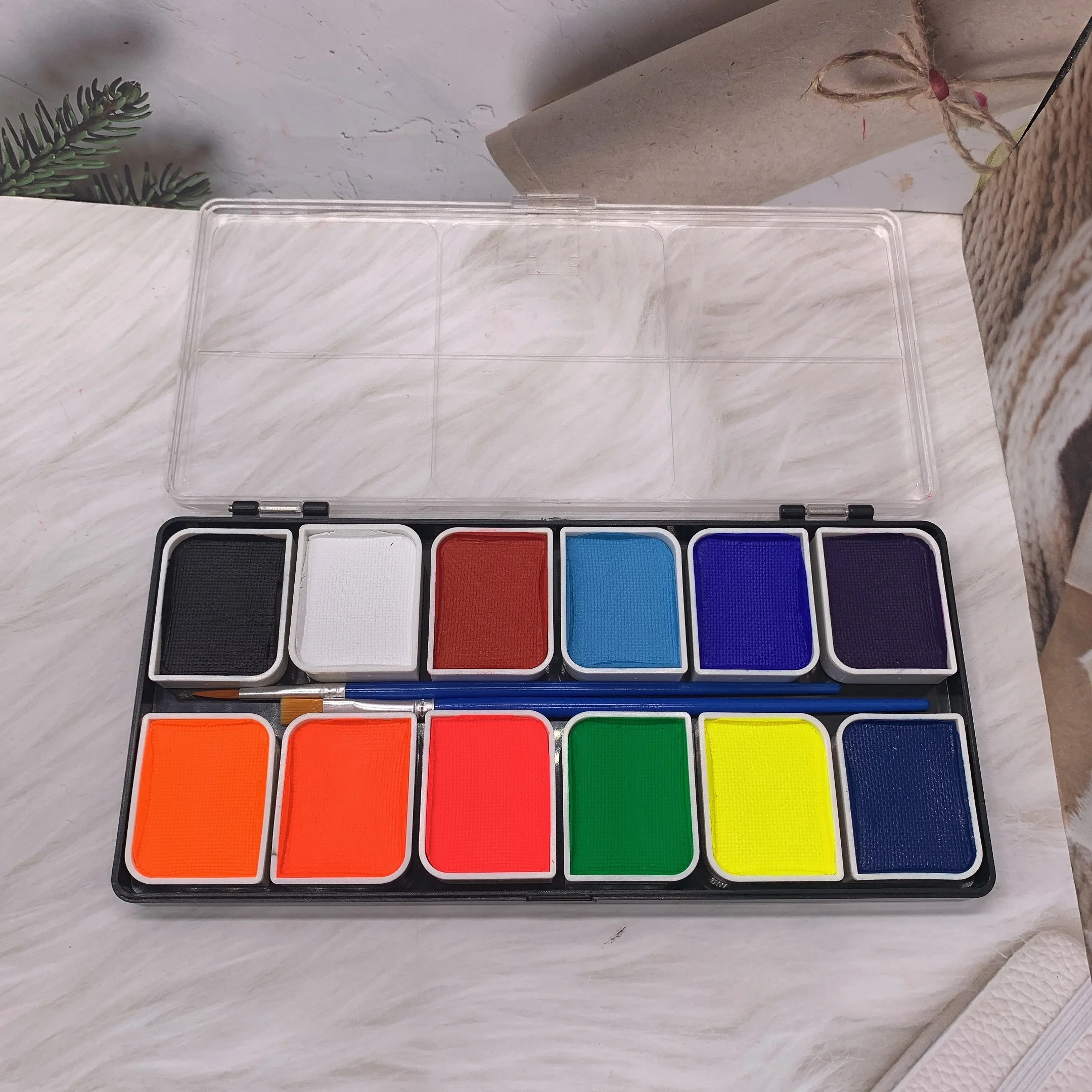 Vegan Painted face Figure Painting By Numbers Figure Picture Canvas By Numbers Modern Abstract Handpainted Oil Painting For Home