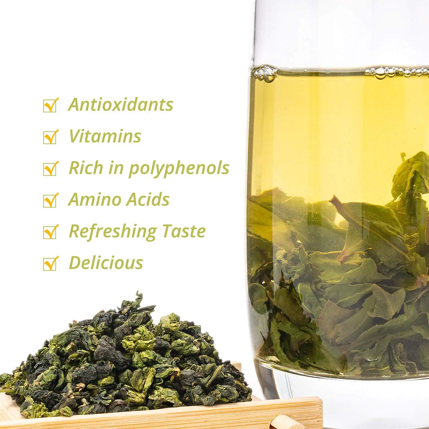 Fujian High Mountain Wu Long Green Tea Ti Kuan Yin Factory Price Wholesale