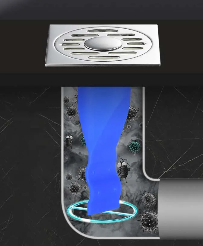 Floor drain core anti-odor anti-insect deodorant silicone floor drain core