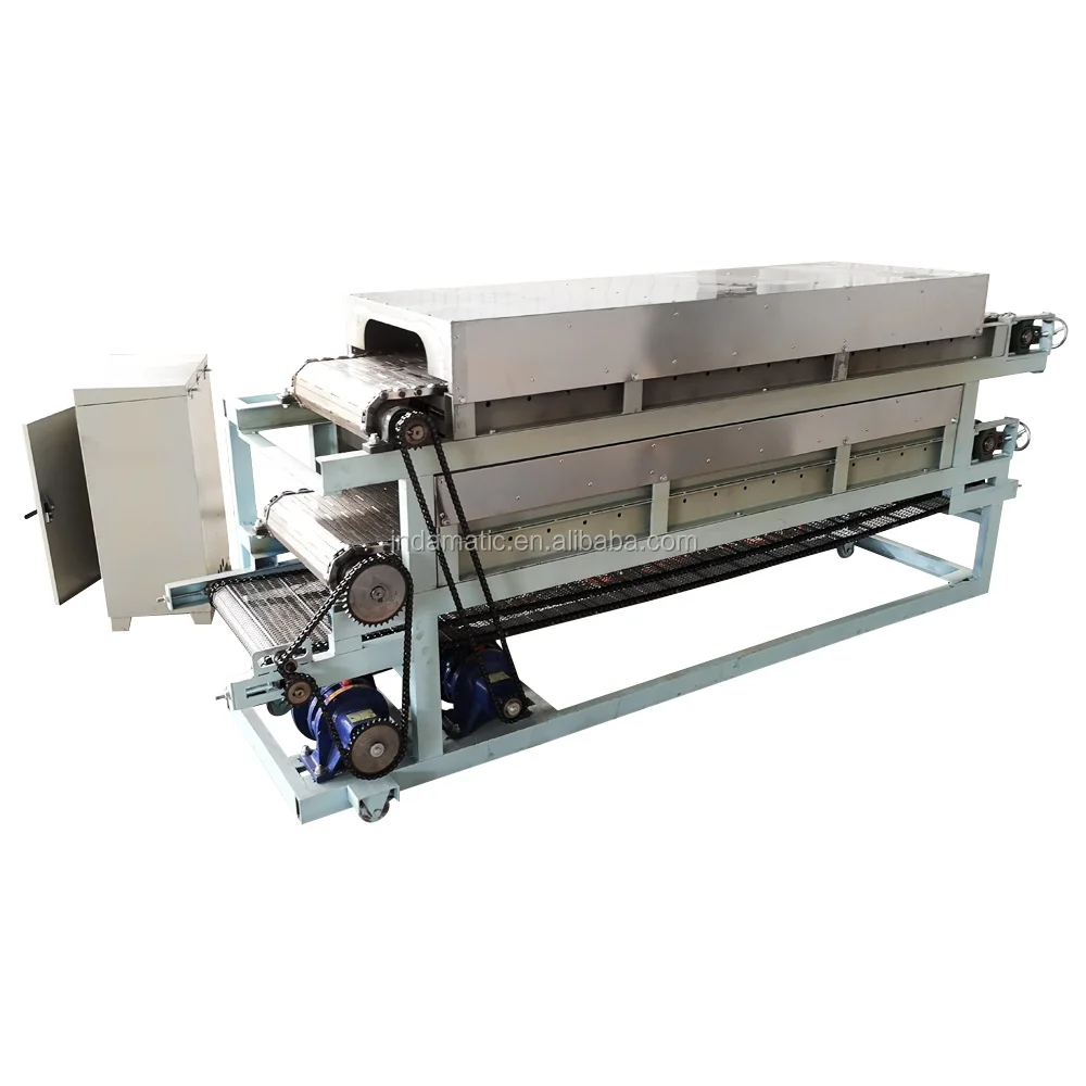 Industrial pancake baking tunnel oven production line