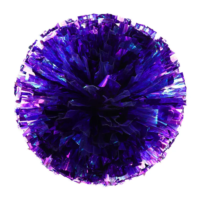 Sports Meeting Celebration Competition Games Props Rainbow Cheerleading Pom Pom