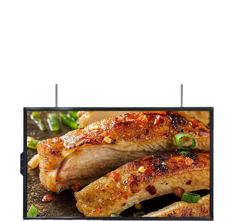 75 inch UHD 4K high Bright window LCD monitor 1000-3500 nits sunlight readable LCD advertising signage display with HDM1 DP VGA