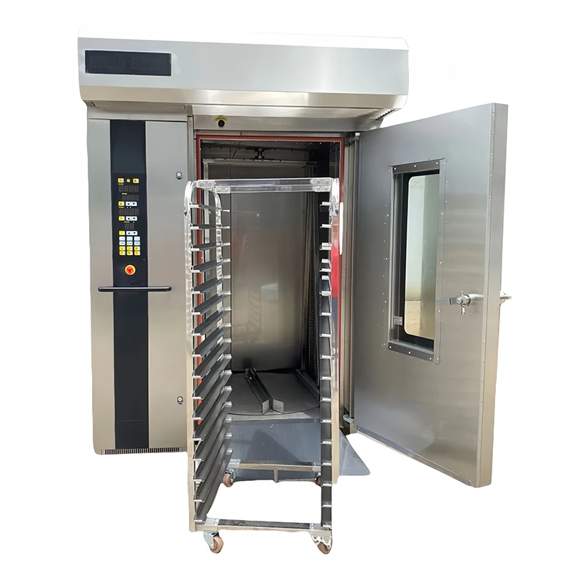 commercial electric gas bread rotary pizza oven bread bakery with steam price