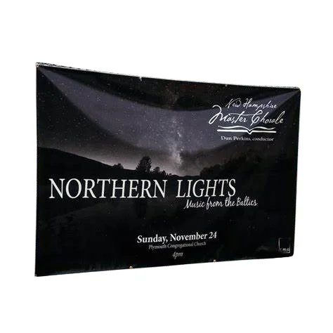 Wholesale real factory Good Service PVC Banner Printing Uv Protection Reflective Custom Plastic Vinyl Banner for Advertising