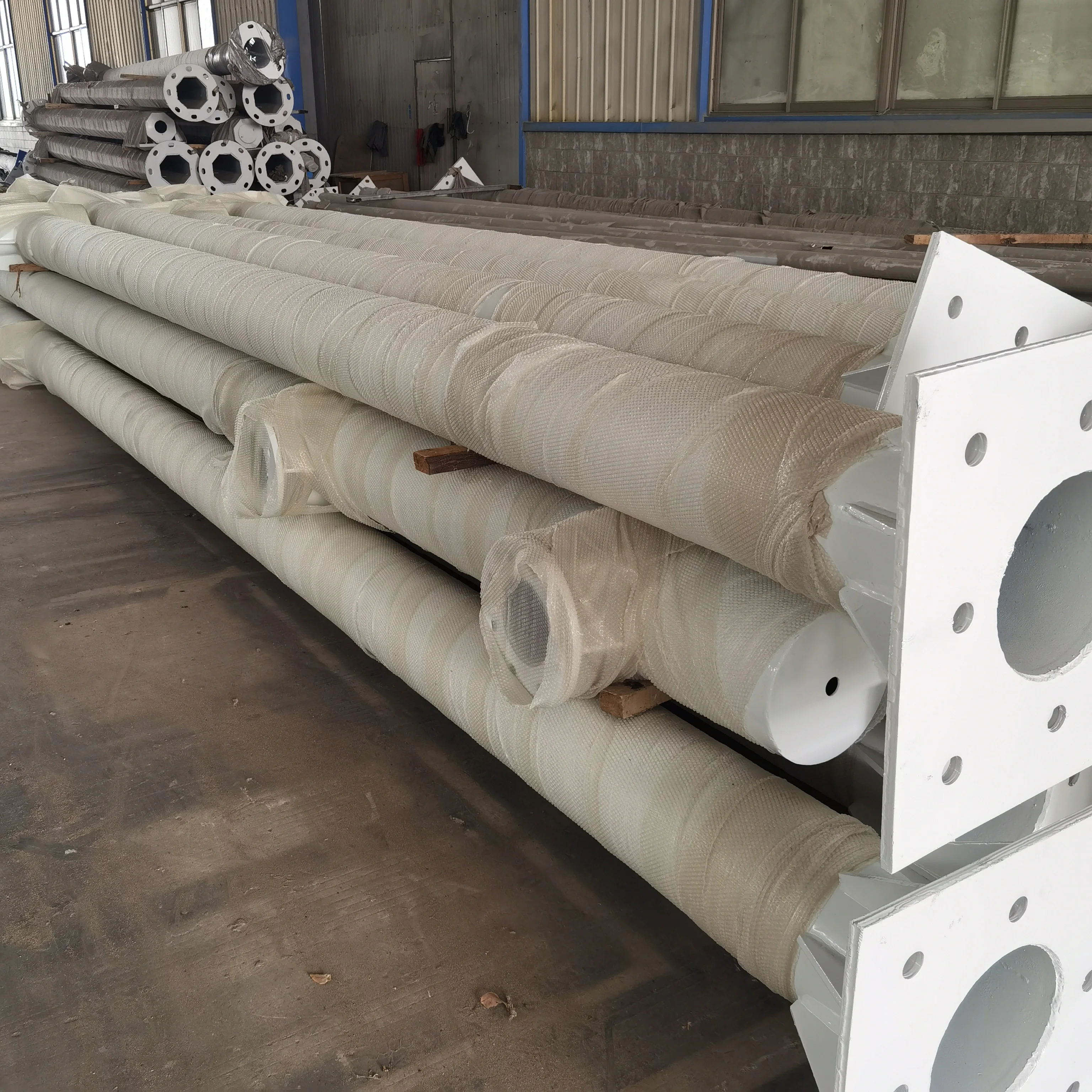 Hot Dip Galvanized Street Light Pole Outdoor Traffic Poles 3meter 5meter 6meter 8meter 10meter City Road Lamp Pole