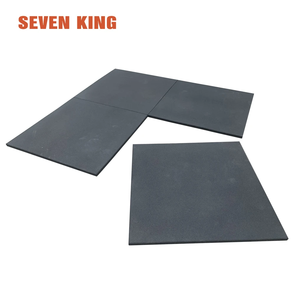 High Quality  Waterproof Fireproof Black Rubber Sheet Flooring Mat