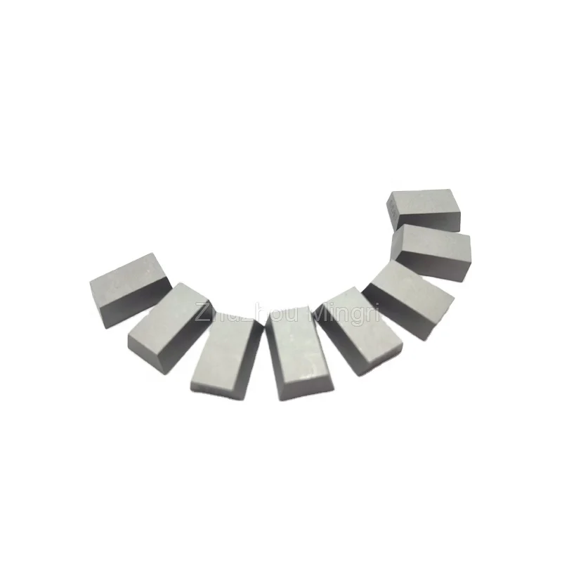Cheap widia carbide welding insert bk8 tips for natural stone cutting machines