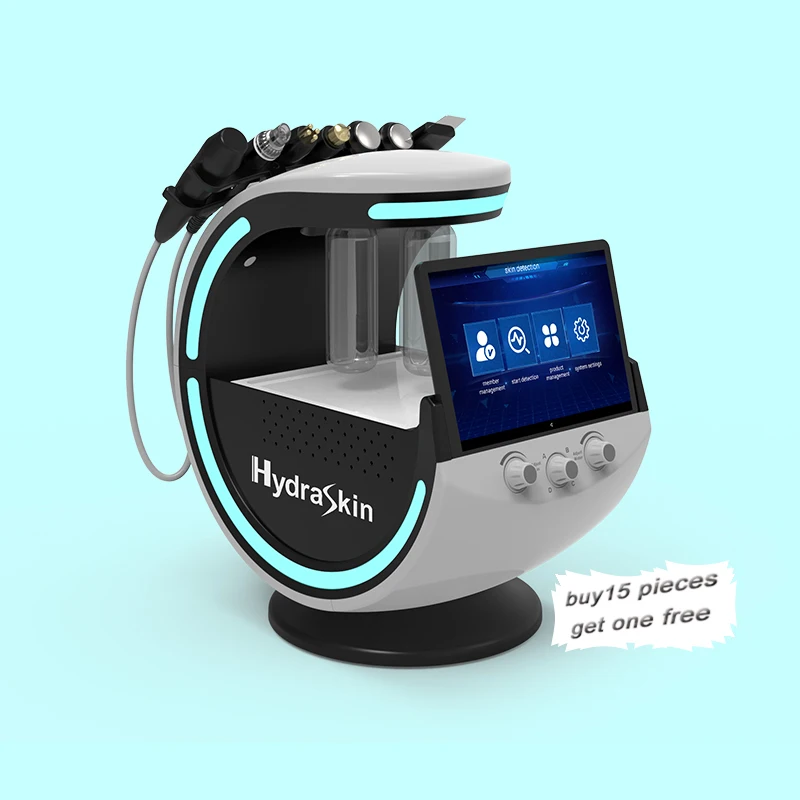 low price 7 in 1 small bubble Hydro facial Aqua Peeling Oxygen Jet Microdermabrasion hydroskin machine