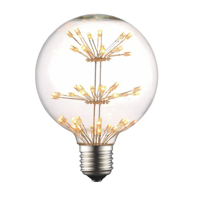 G95 оптовая продажа 3 Вт лампа накаливания Эдисона детские лампы для дыхания 85-265 в светодиодное освещение