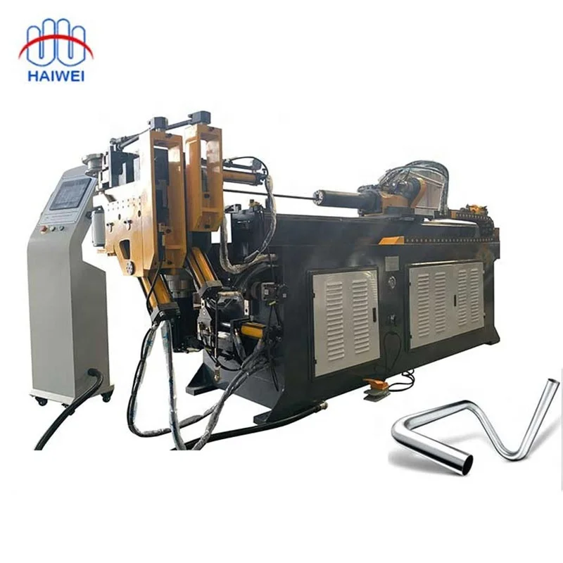 Cnc Automatic Electric Exhaust Hydraulic Pipe Tube Bending Machine Price Metal Ms Aluminum Copper Stainless Steel Square