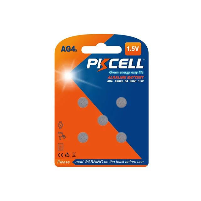 Аккумулятор PKCELL ag4 l626 lr66 377a для часов 10 шт. в упаковке
