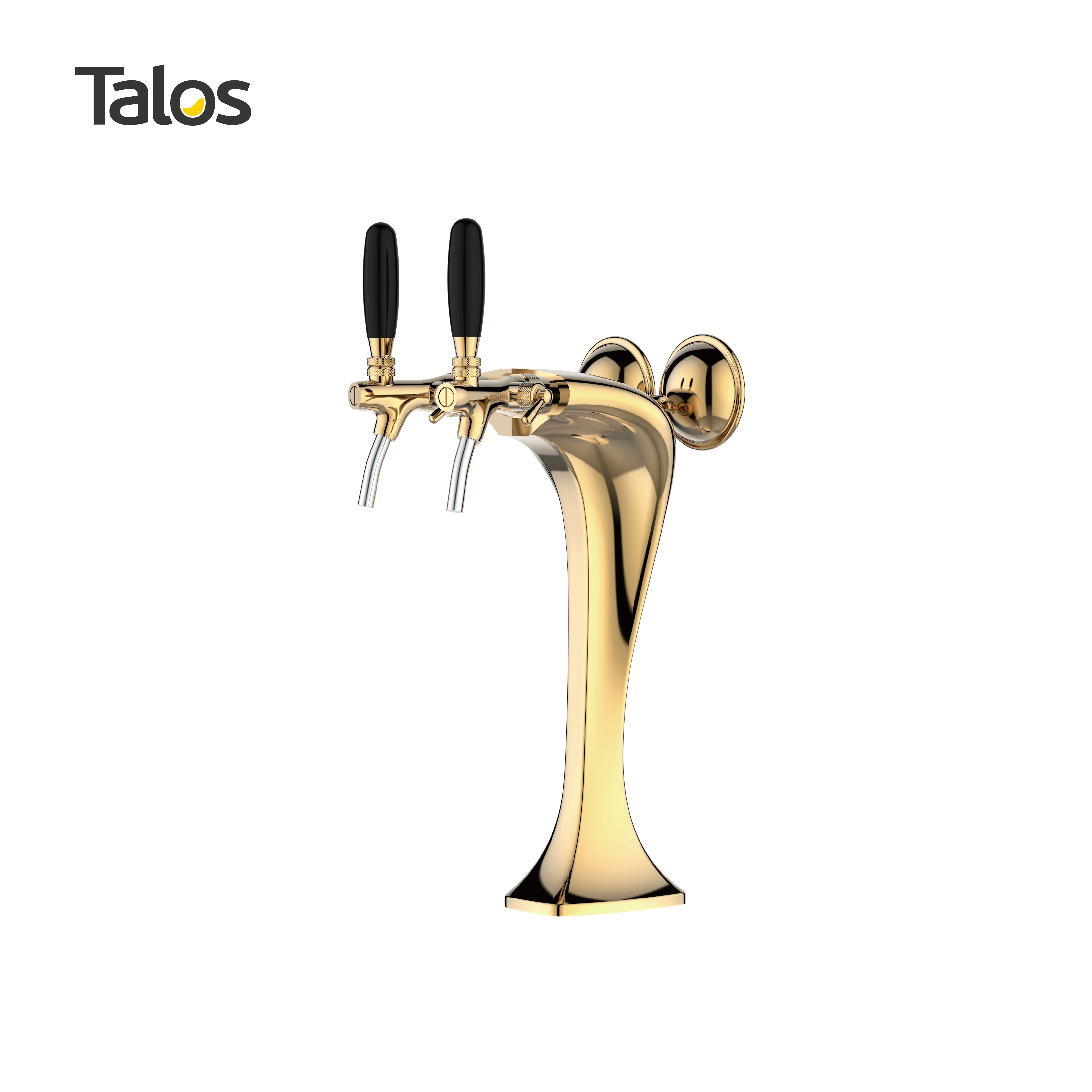 TALOS Cobra Tap Tower PVD 2-way Dispensing Tower Draft Beer Tower