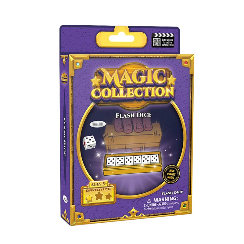 Легкие фокусы для детей подростков мальчиков девочек трюк игрушка чудо-флеш-кости трюк фантастические игровые кубики