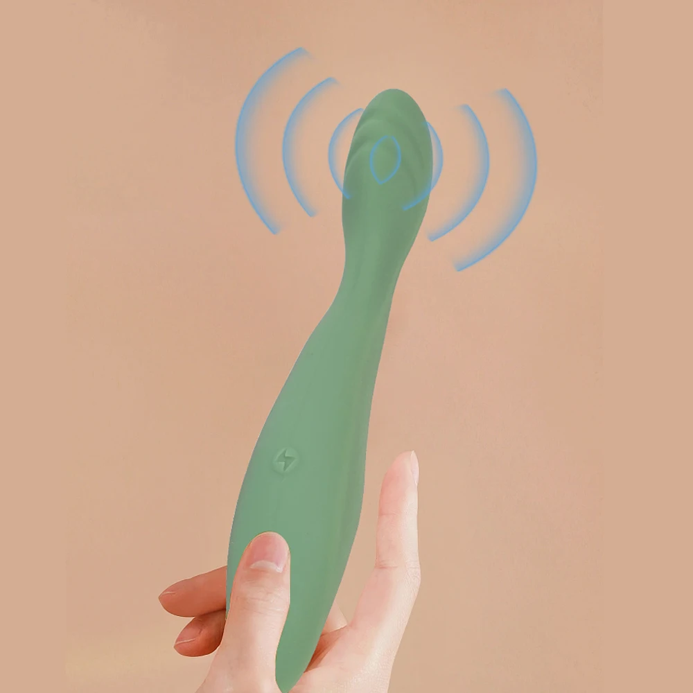 The Hot Ladies Hit The Market And Get A G-Spot 10 Frequency Vibration+Biomimetic Orgasm Pen