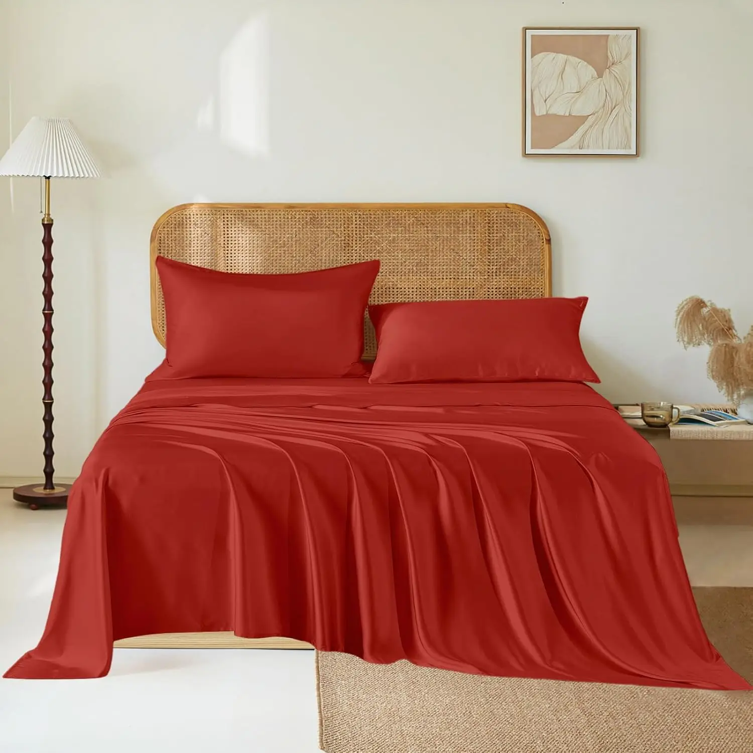 Bedding Set Silk Pillowcases 19/22/25 Momme Beauty Skincare 100% Mulberry Silk Fabric King Size Woven Simple 80 Solid Grade a