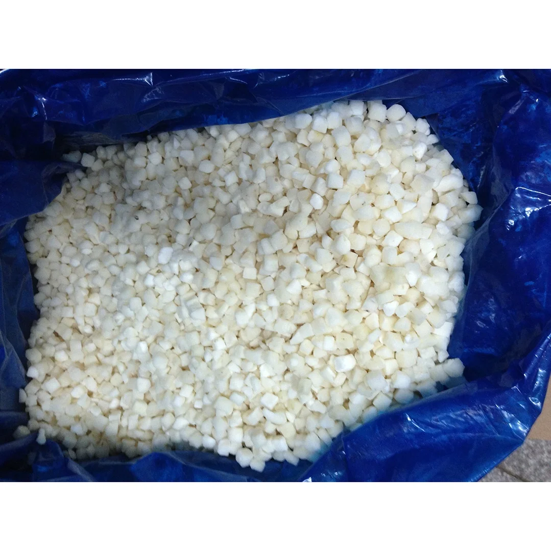 Hot-selling IQF Frozen Snow Pear Dices IQF Pear Cubes
