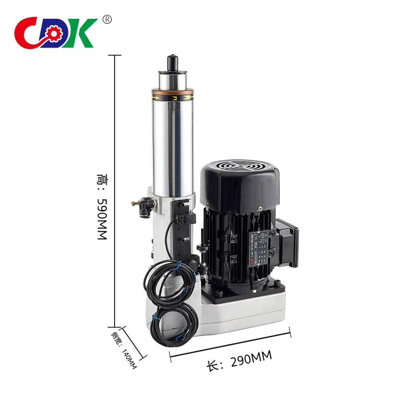 High Precision Pneumatic Servo Motor Drilling Tapping Spindle Power Head Unit