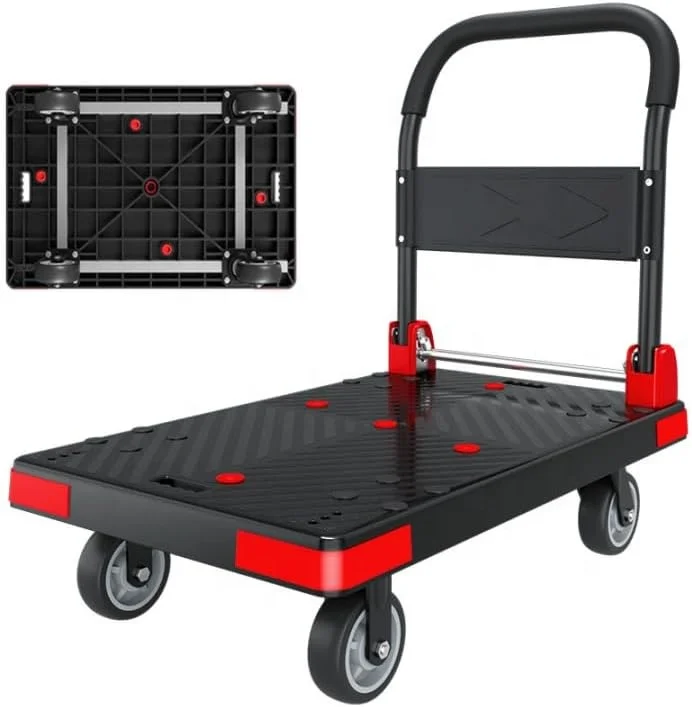 Folding Platform cart Dolly cart Push Cart Dolly Moving Platform ,1600 LBS,36X24 INCH