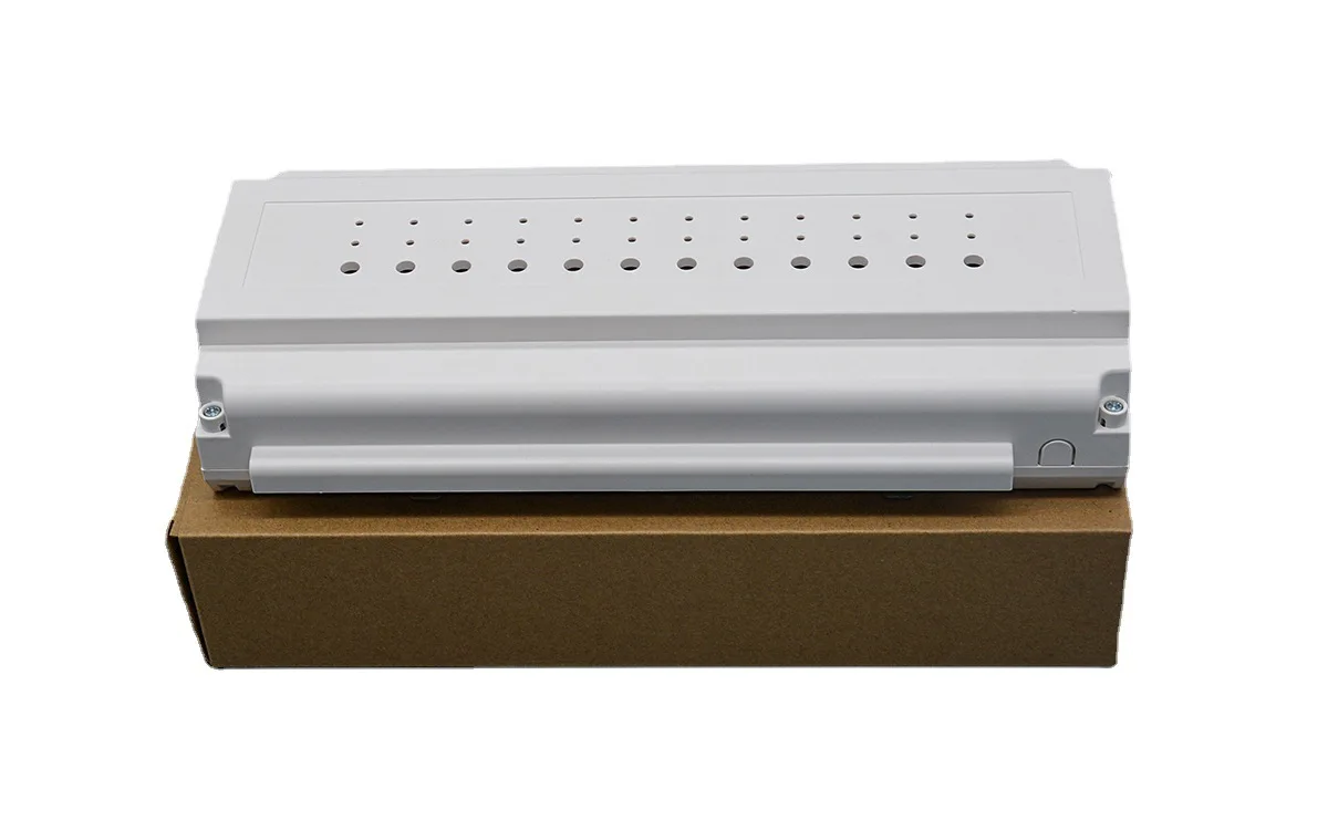 Intelligent Home Junction Box Multi Line Guide Rail Box Wire Center Box Controller Housing Thermostat Wireless Hub Controller