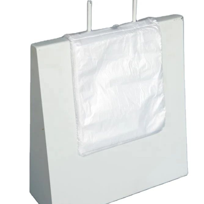 Custom Logo OEM Wholesale High Quality HDPE Clear Plastic Prepare meals Disposable Plastic Saddle Bag