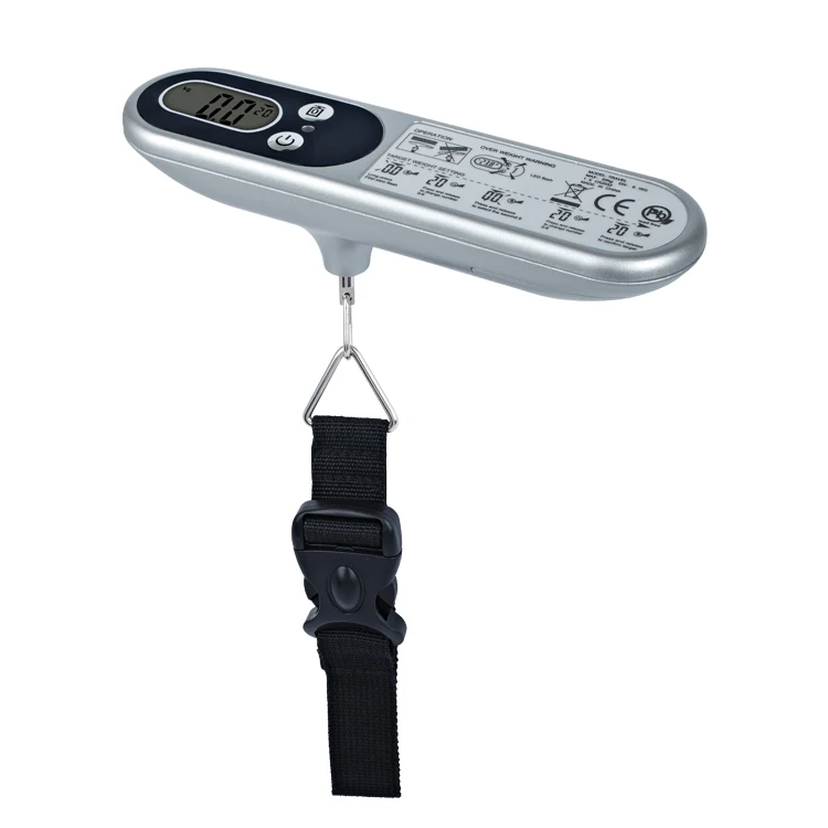 Custom 2 in 1 ABS Plastic Platform Digital Bagage Electronic Portable Luggage Weight Scale For Travel
