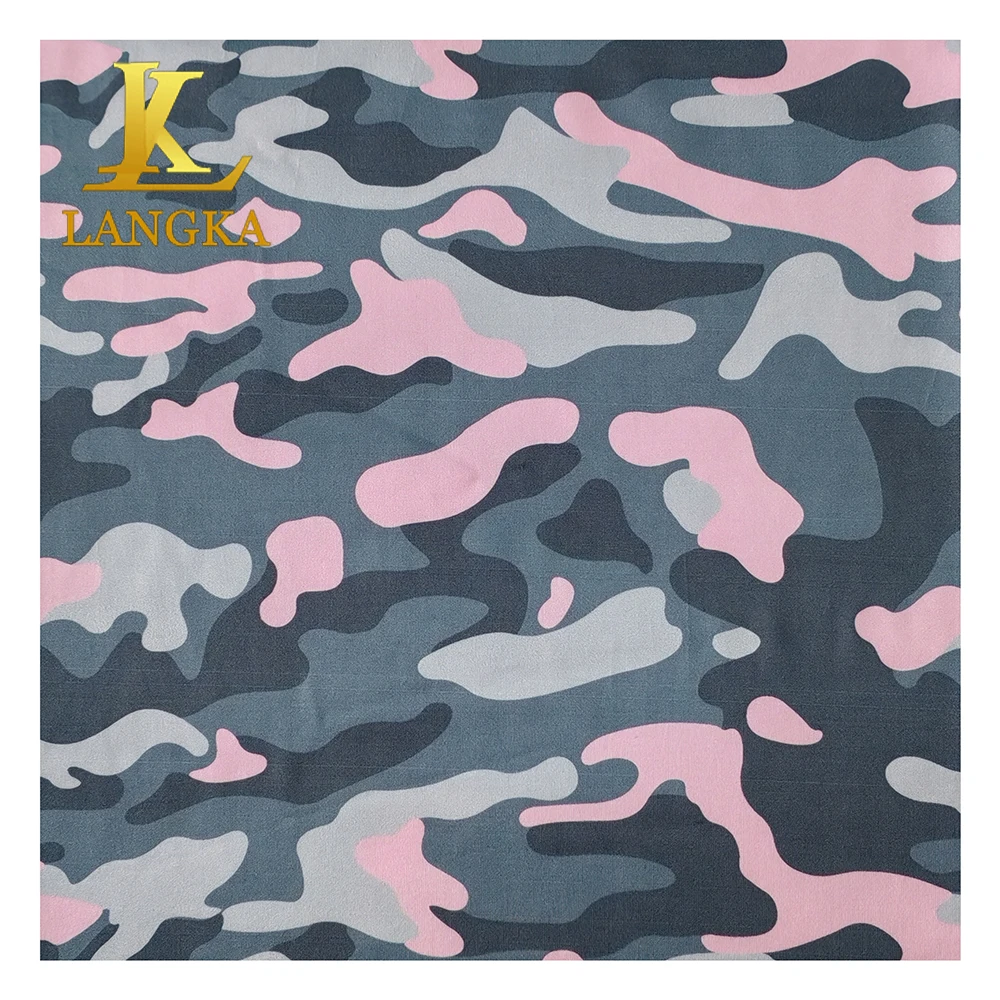 Langka Wholesale 140GSM Printed 90% Polyester 10% Spandex Stretch Single Jersey Knit Milk Silk Fiber Fabric