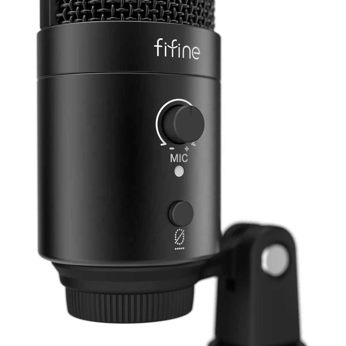  Fifine T683 USB ПК микрофон для ноутбука с амортизирующим креплением потокового подкачки