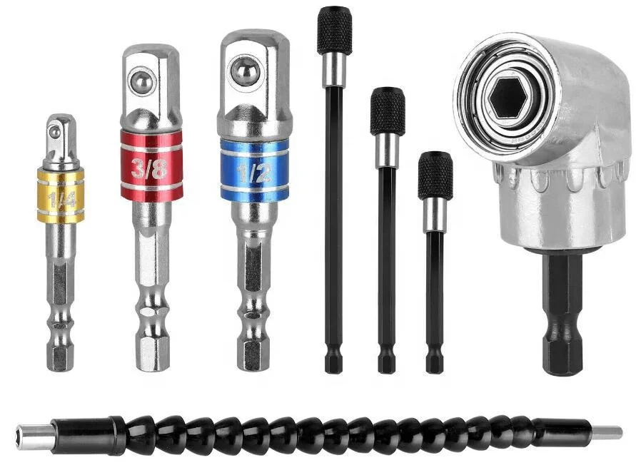 Магнитный шестигранный держатель для отвертки под прямым углом 105 градусов