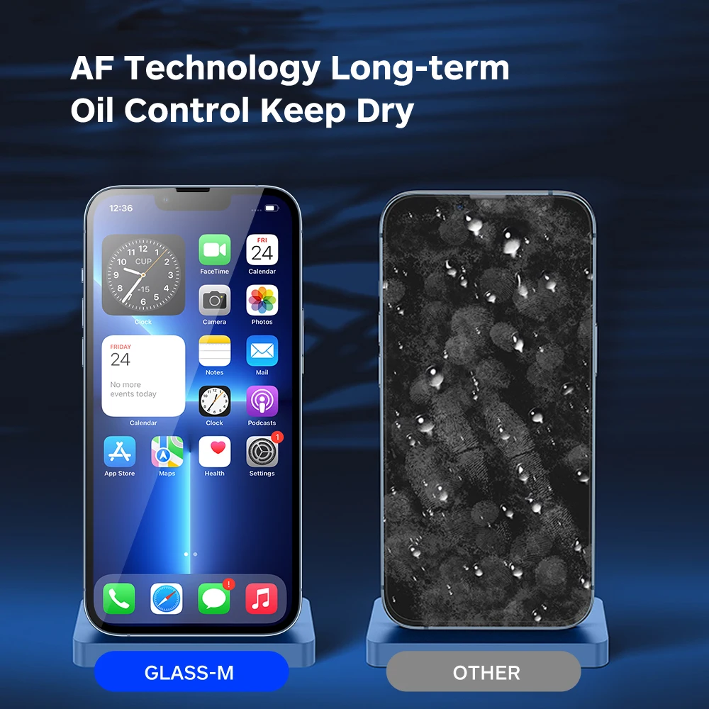 Privacy Silk Print Edge Anti-peek Toughened Glass Mobile Phone Protective Film for iPhone 13 13Pro 13 Pro Max 13 Mini