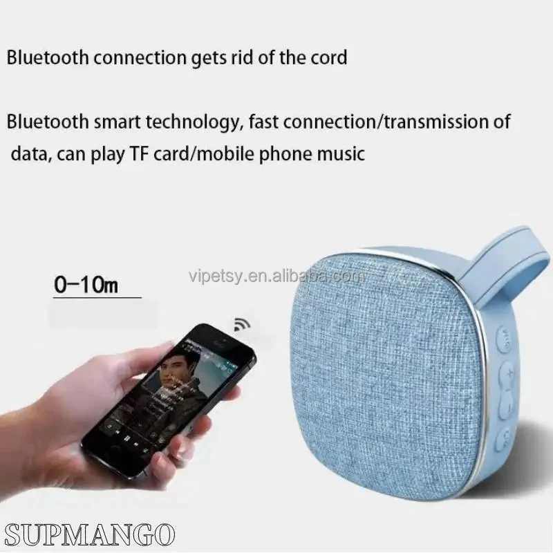 Mini X25 Fabric BT speaker Outdoor portable plug-in card high quality wireless music player