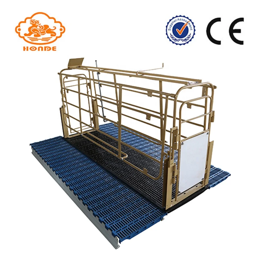 Hot dip galvanized Pig Farming Equipment Pig Gestation Crate/stall/pen Crate Cage For Sow