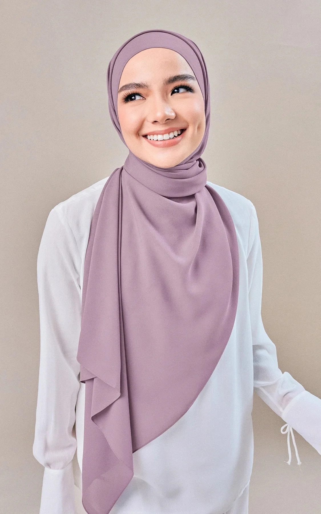 New material Malaysia Diamond Crepe Chiffon texture Korean twill chiffon Comfortable Hijab Tudung Chiffon Hijab