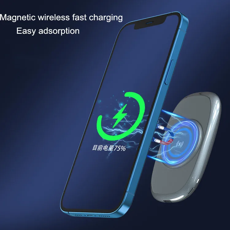  Magnetic power bank wireless 10000mAh15W fast charging