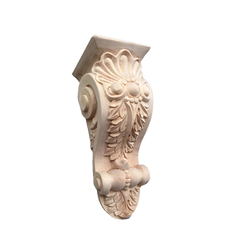 Decorative Wood Ornamental Architectural Wood Carvings Corbels