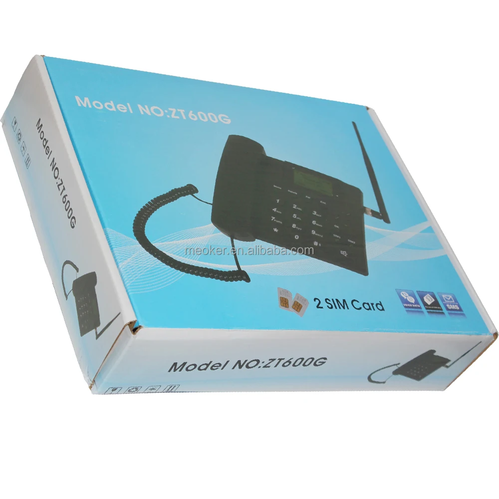 MEOKER ZT6000G двойной Sim большой диапазон беспроводной телефон Поддержка GSM