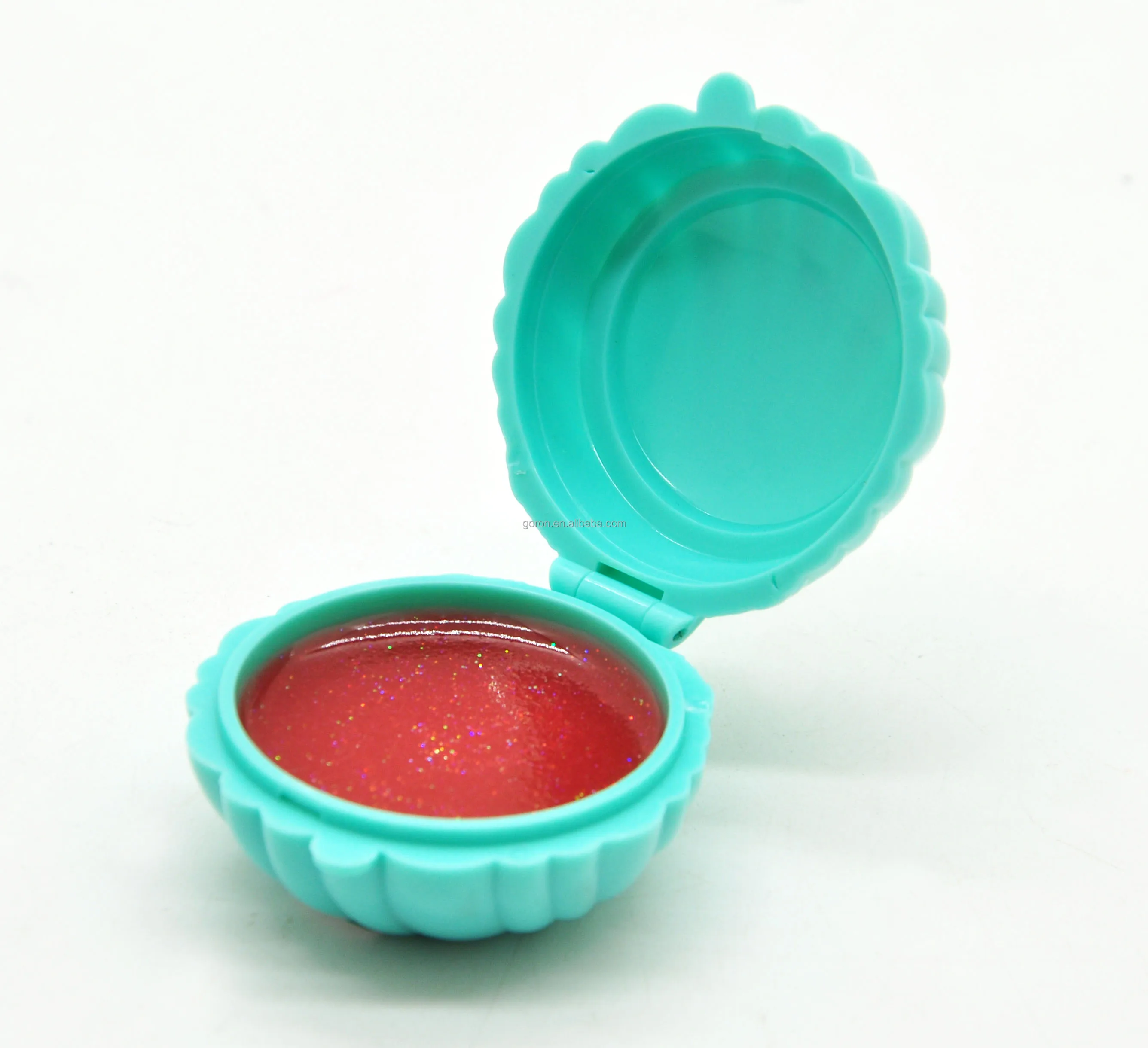 Private Label Cuty Cup Cake Flavored Lip Gloss Chemical Ingredient Lip Balm