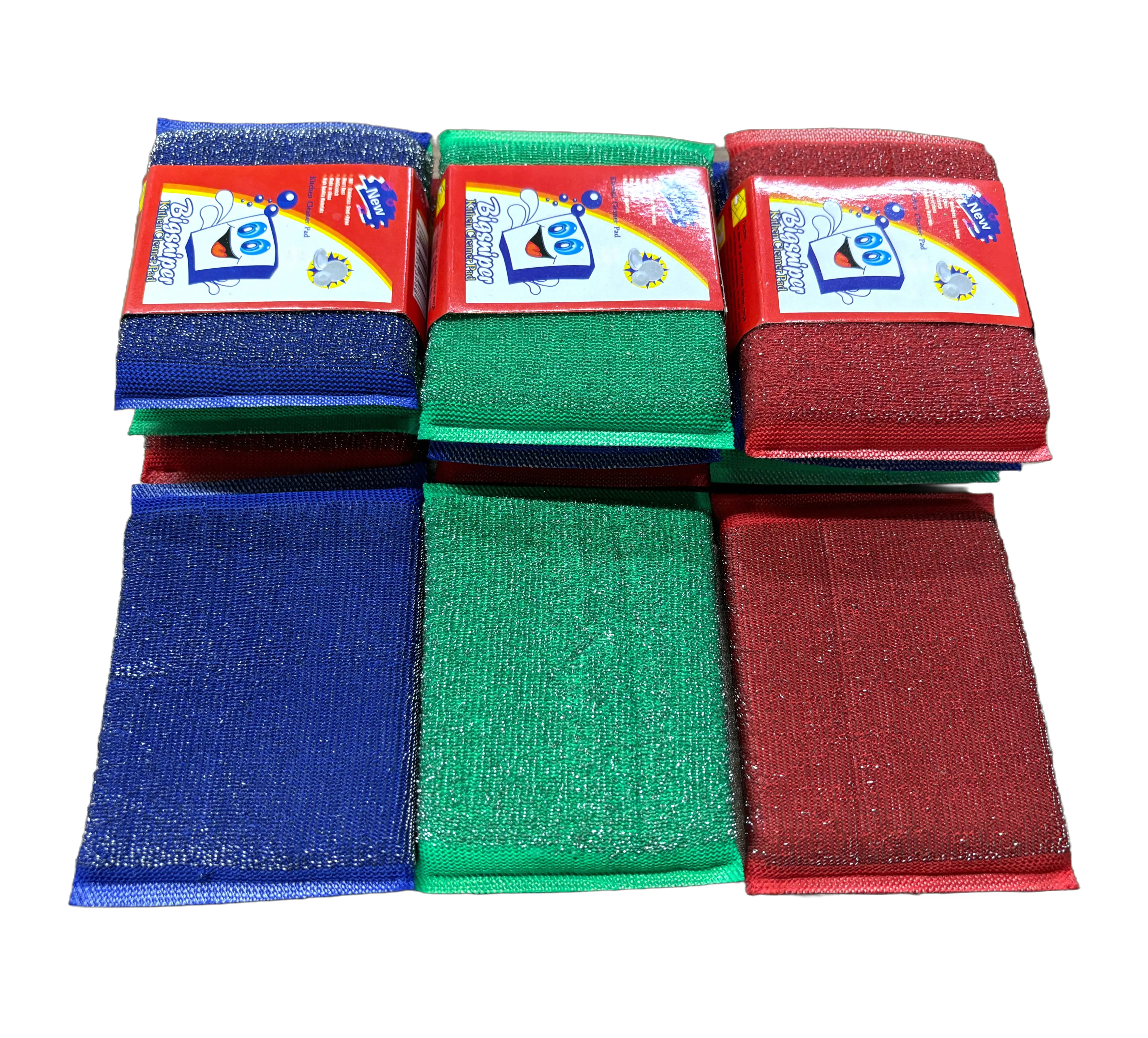 Cleaning kitchen product stainless steel sponge scrubber metal sponge for dishes