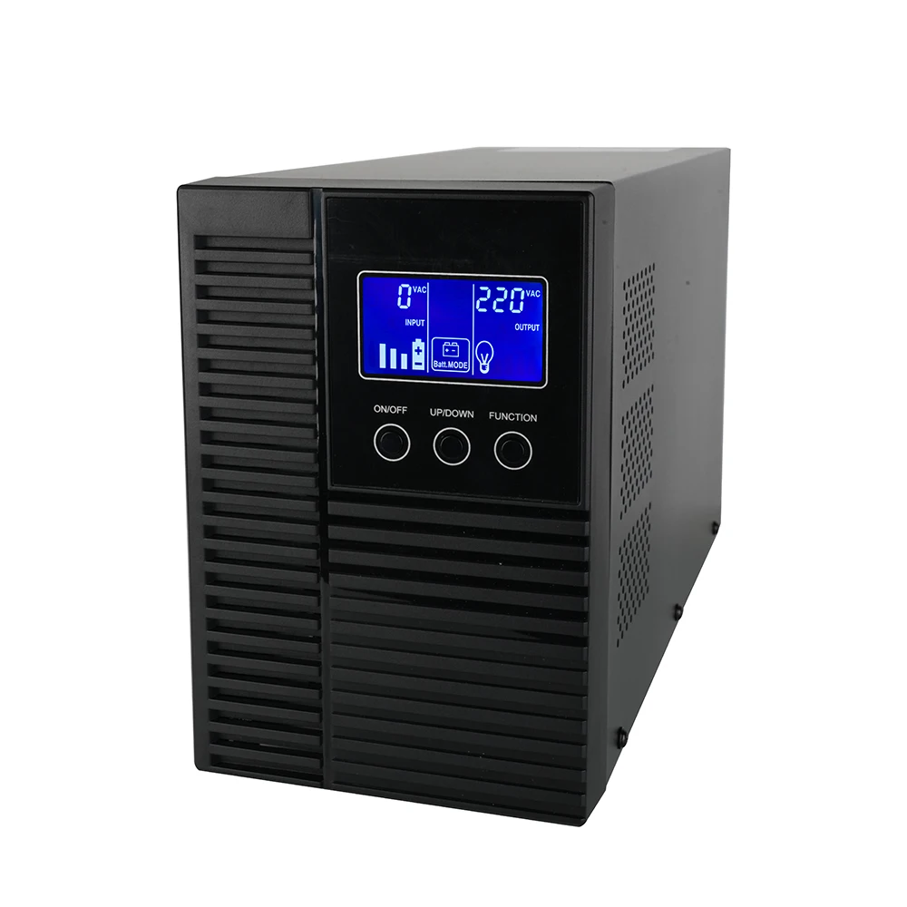 SKE Pure Sine Wave UPS 1000VA 800W RS232 Uninterruptible Power Supply Line interactive UPS External battery 1KVA