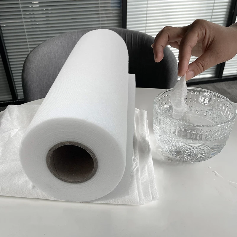 Pva embroidery backing paper fusing interfacing hot cold water soluble fabric nonwoven interlining