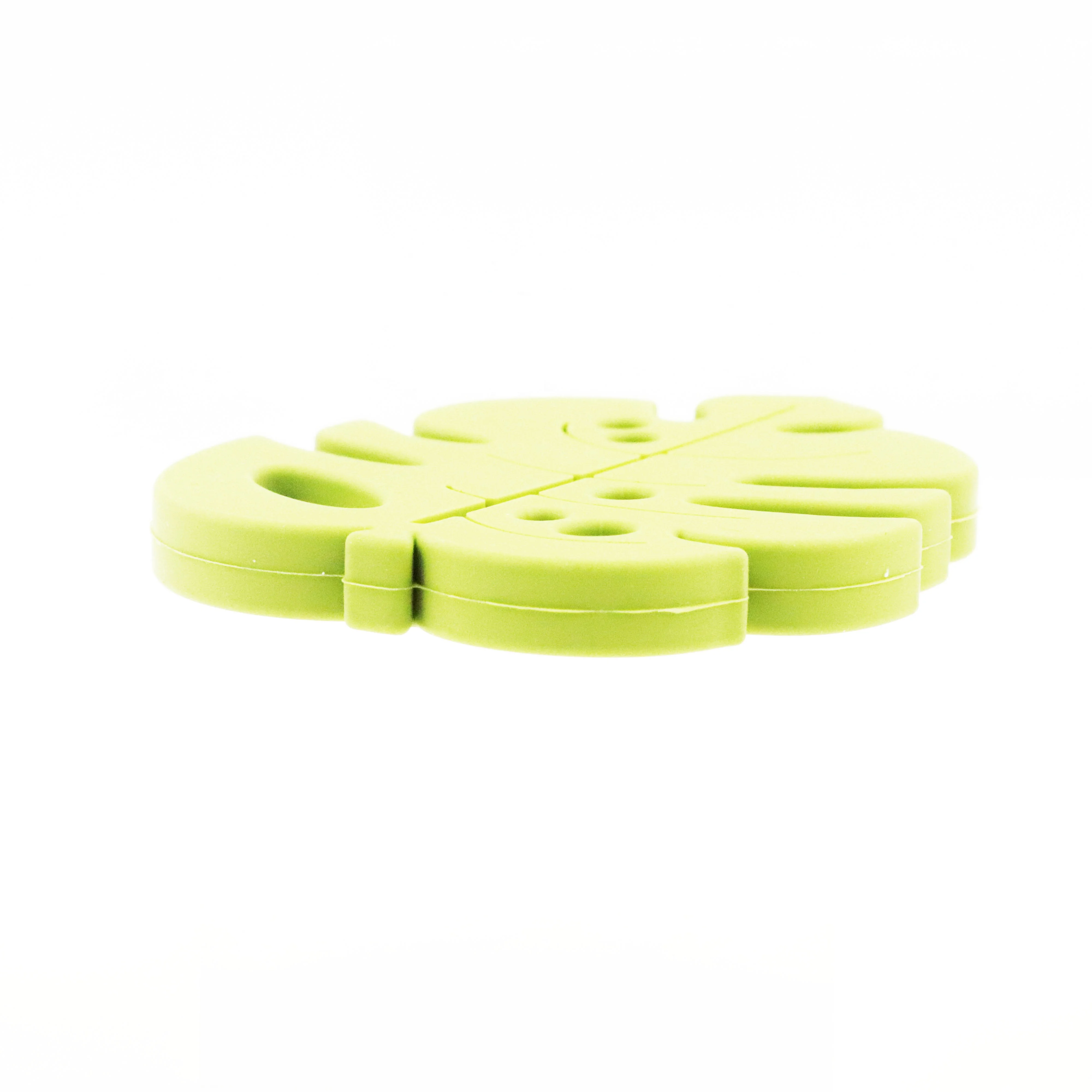 New Design Cute Turtle Leaf Silicone Teething Baby Teether Toys