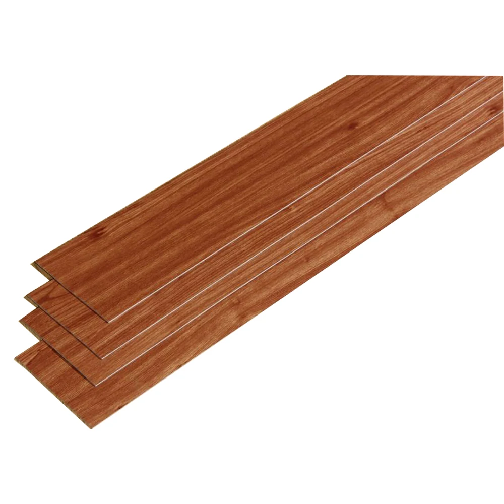 New style SPC waterproof wood laminate peel and stick vinyl floor tile