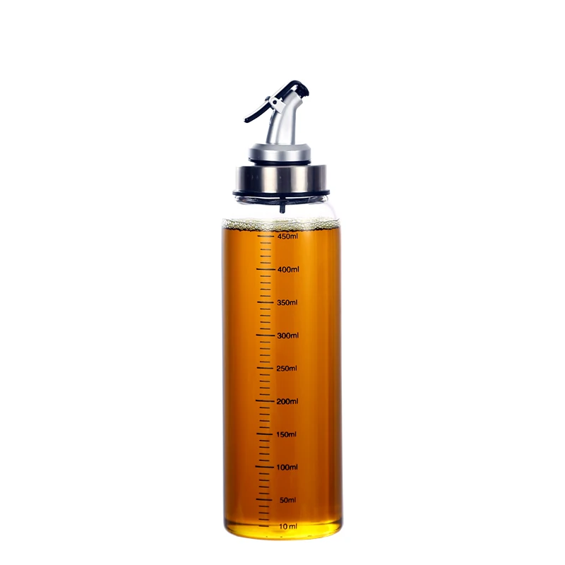 160ml 180ml 300ml 450ml Kitchen seasoning glass bottle oil bottles soy sauce vinegar glass jar