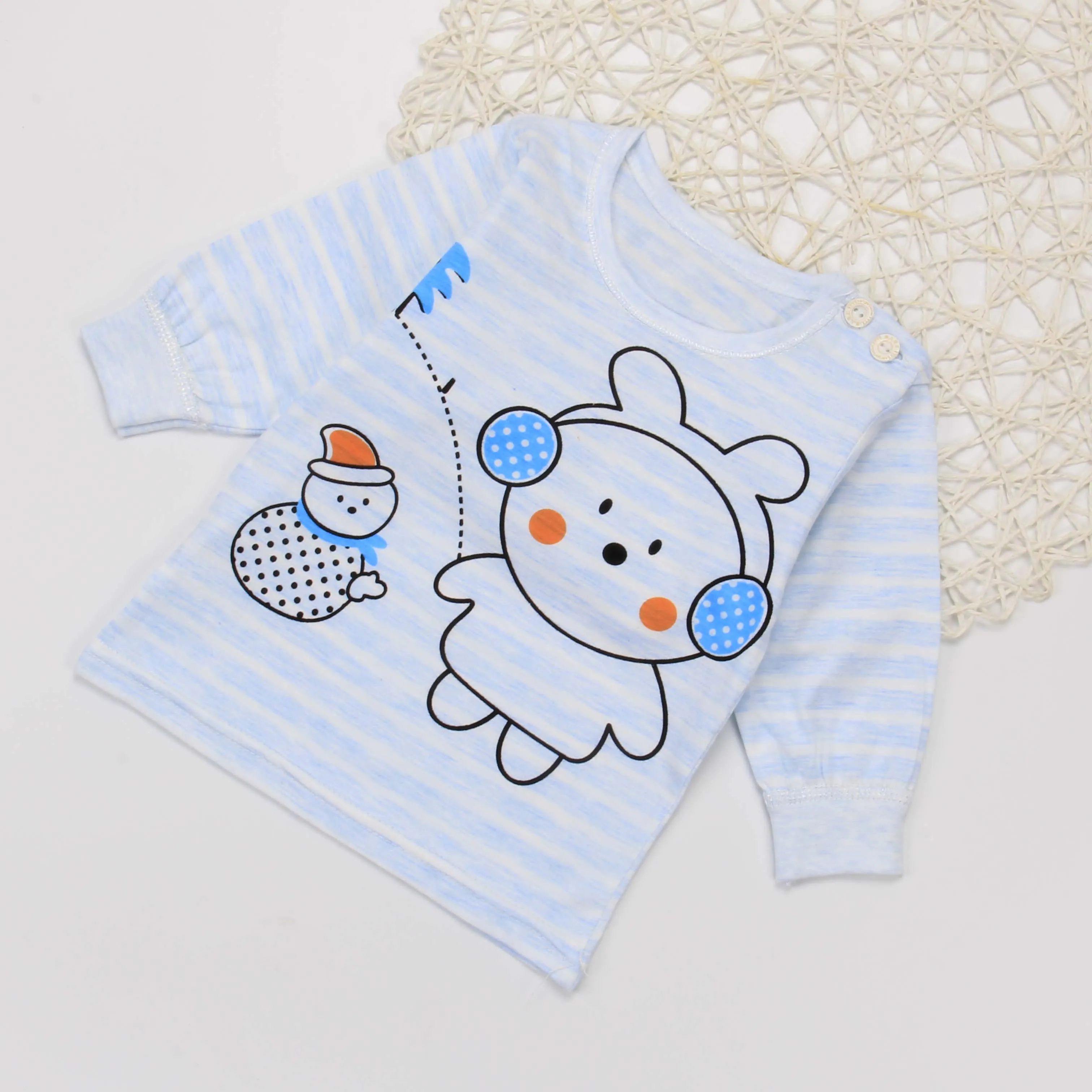 
baby clothes branded brands wholesale Baby pajamas in spring, summer and Autumn New design baby underwear 0-3 years old 