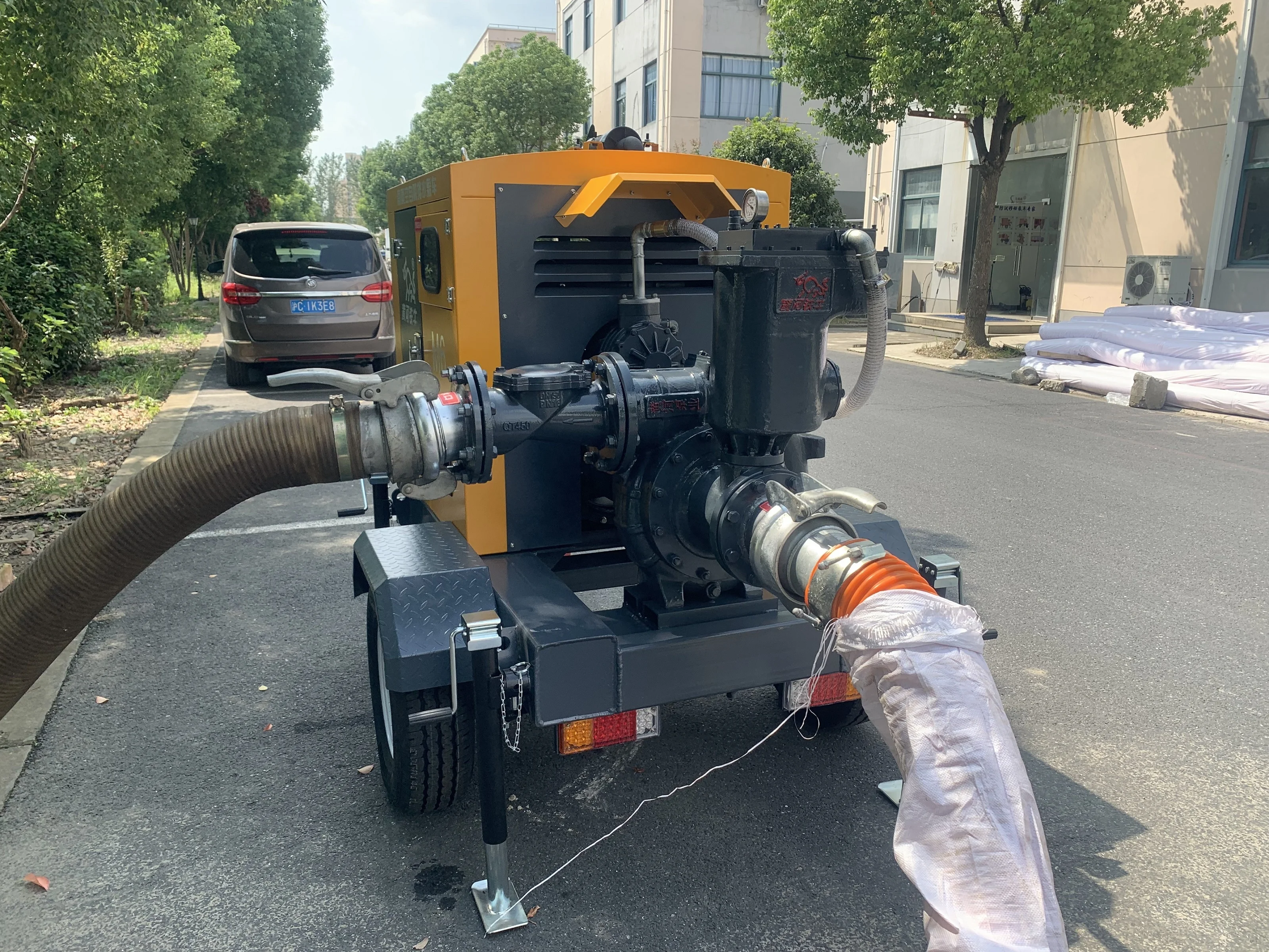 10inch Irrigation Centrifugal Generator Diesel Water Mobile Pump Diesel Engine High Pressure 12V M16 Used Marine Diesel Engine