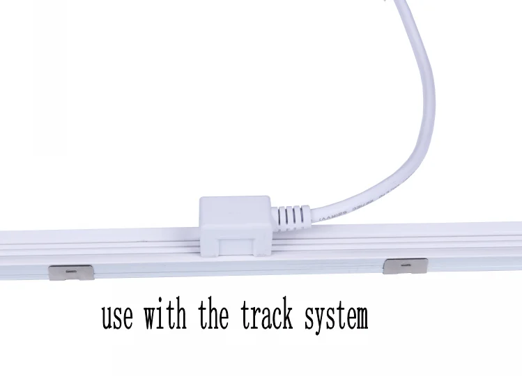 110V 260Voltage LED power track system connector 3 pin electrical plug connect the track with strip LED lighting link line