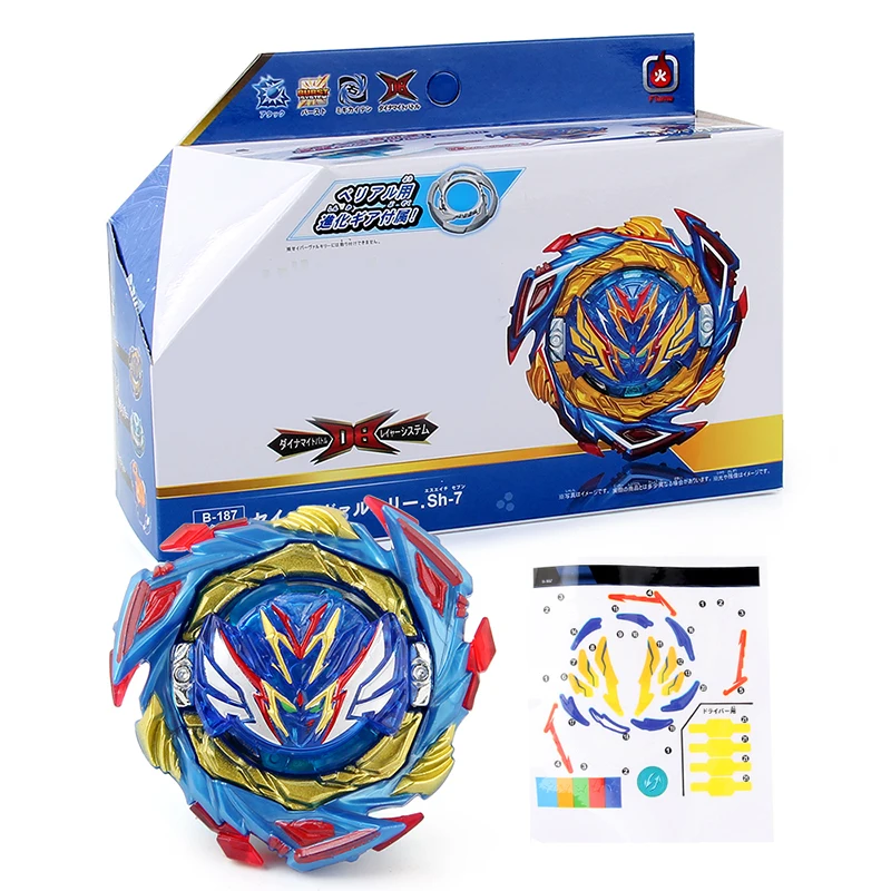 Wholesale Metal Fusion Beyblades Burst GT Plastic Bayblades Launcher 3D Spinning Top B187