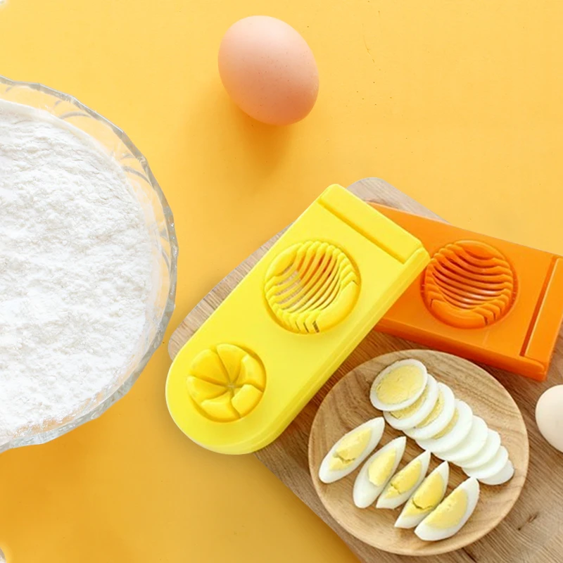 Kamus Boiled Egg Mold Egg Slicer Egg Cutter